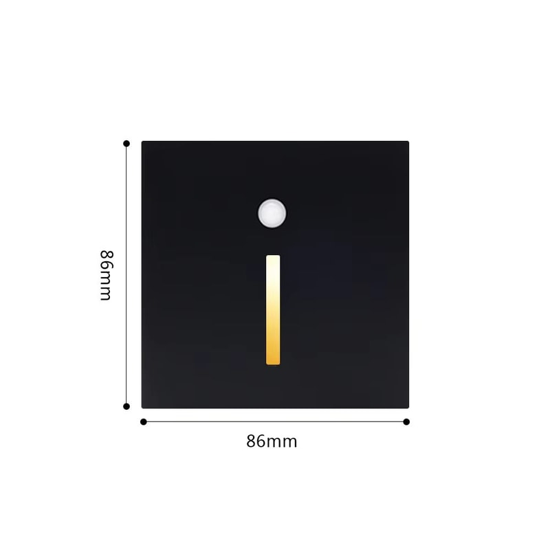 Smart PIR Motion Sensor Wall Lamp LED Nightlight For Indoor Staircase Room 17