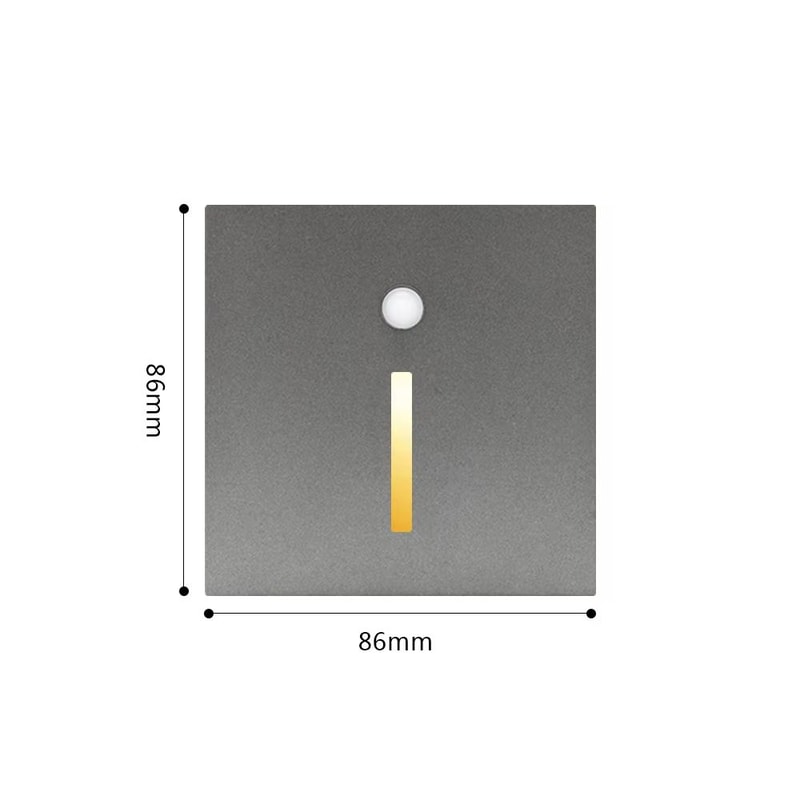 Smart PIR Motion Sensor Wall Lamp LED Nightlight For Indoor Staircase Room 19