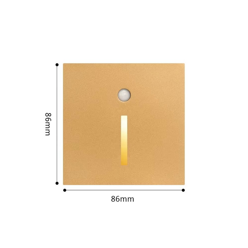 Smart PIR Motion Sensor Wall Lamp LED Nightlight For Indoor Staircase Room 21