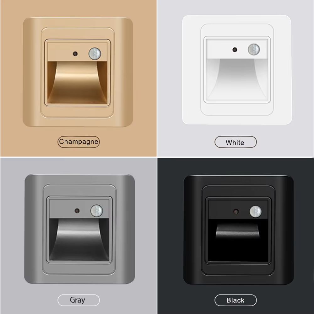 Intelligent Motion Sensor LED Stair Night Light For Safe Indoor Navigation 0