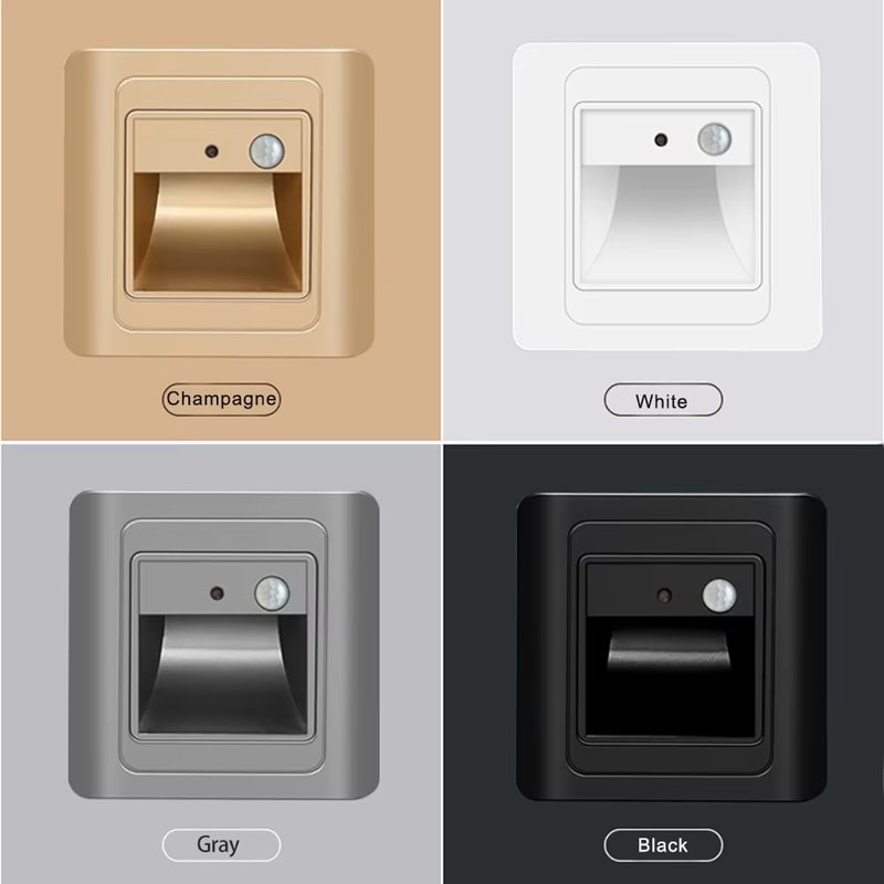 Intelligent Motion Sensor LED Stair Night Light For Safe Indoor Navigation 0