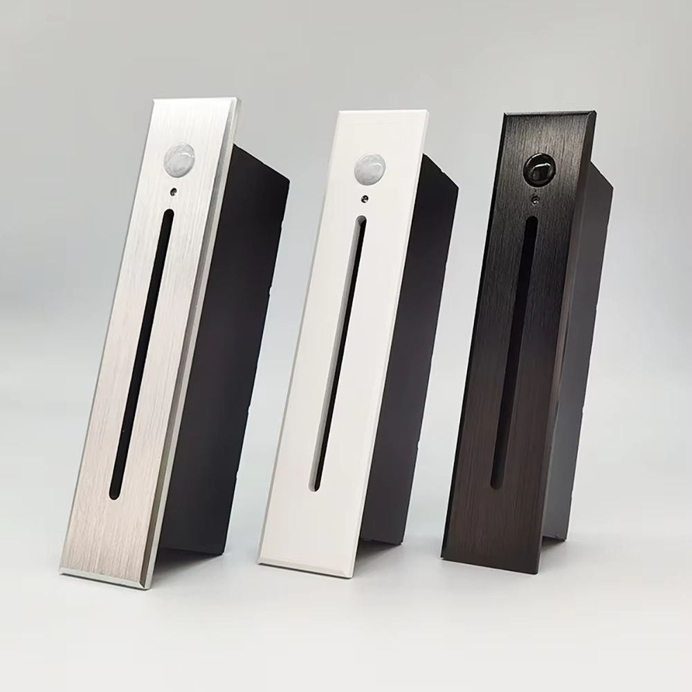 Smart Motion Sensor LED Stair Wall Light Recessed Step Lamp 3W 1