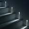 Smart Motion Sensor LED Stair Wall Light Recessed Step Lamp 3W 3