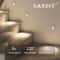 Smart Motion Sensor LED Step Light Recessed Wall Lamp 1W For Indoor Outdoor 4