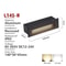Waterproof Outdoor LED Stair Wall Light 3W6W For Exterior Step Illumination 9