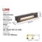 Waterproof Outdoor LED Stair Wall Light 3W6W For Exterior Step Illumination 10