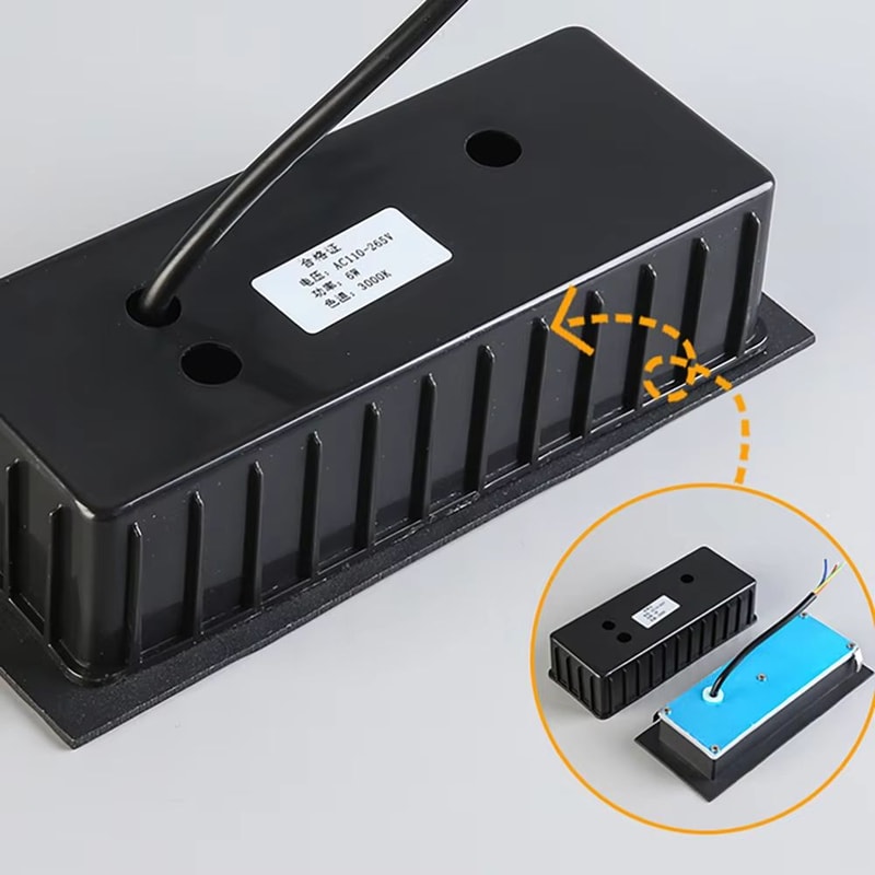 Waterproof Outdoor LED Stair Wall Light 3W6W For Exterior Step Illumination 4