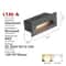 Waterproof Outdoor LED Stair Wall Light 3W6W For Exterior Step Illumination 8
