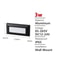 Waterproof Outdoor LED Stair Step Light 12V110V220V Wall Lamp For Garden Terrace 9