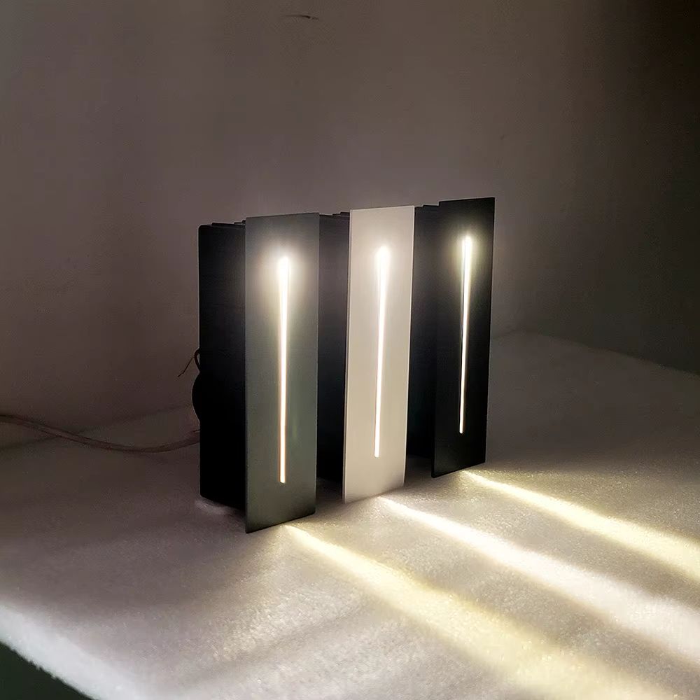 Waterproof 3W LED Recessed Stair Wall Light For IndoorOutdoor Use 3
