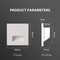 Smart Motion Sensor LED Recessed Stair Wall Night Light 110V220V 1