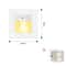 Smart PIR Motion Sensor LED Recessed Night Light For Stairs Hallways 8