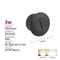 Outdoor Waterproof Recessed LED Stair Wall Light 12V110V220V Round Exterior Nightlight 9