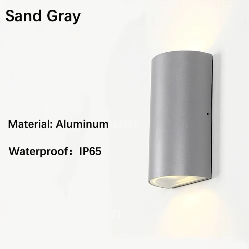 Waterproof Outdoor LED Wall Sconce 6W10W Up Down Porch Light 6