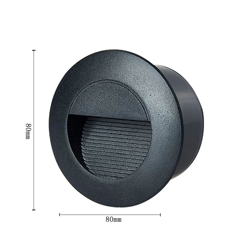 Waterproof Outdoor LED Recessed Wall Lamp For Steps Garden 12V110V220V 12