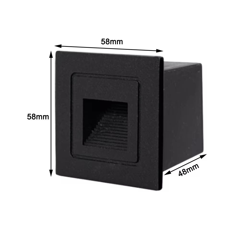 Waterproof Outdoor LED Recessed Wall Lamp For Steps Garden 12V110V220V 6