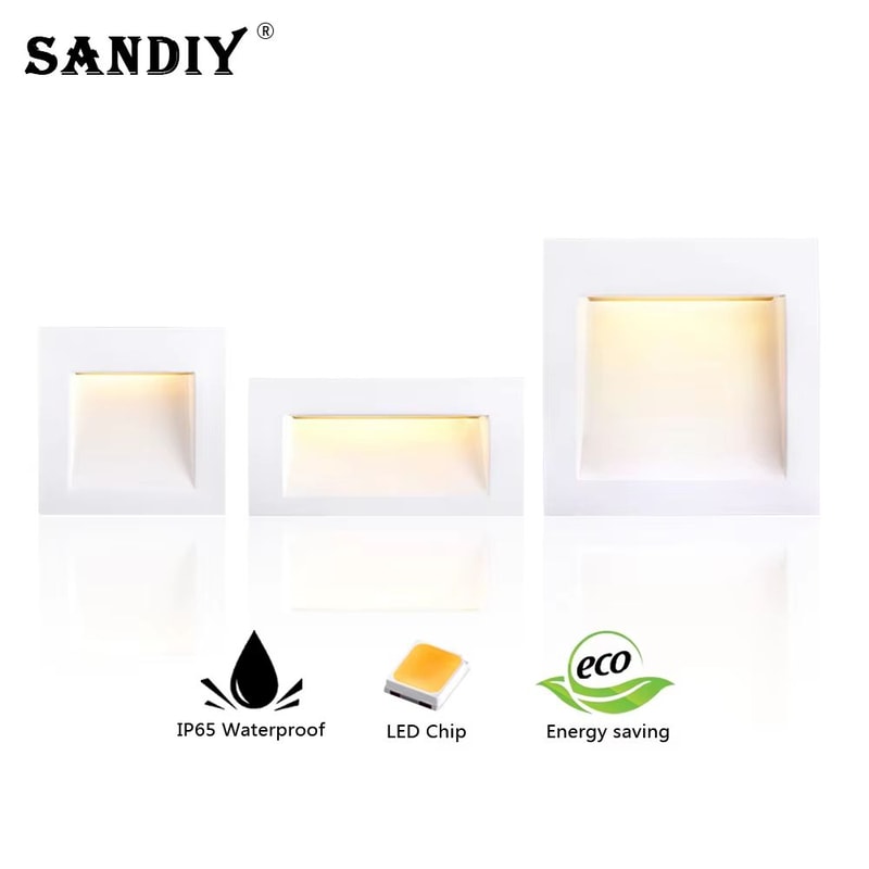 Waterproof Outdoor LED Wall Sconce Stair Light For Garden Balcony Gate IP65 2