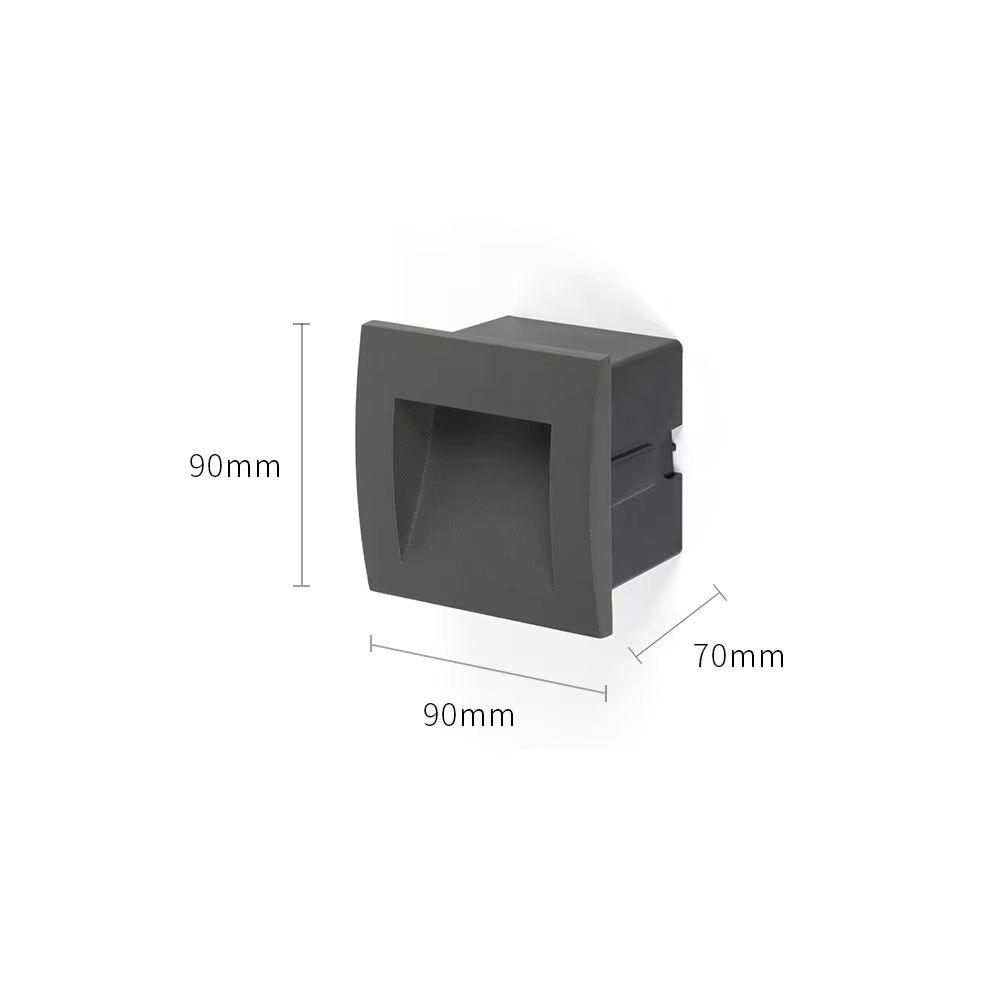 Waterproof Outdoor LED Wall Sconce Stair Light For Garden Balcony Gate IP65 6