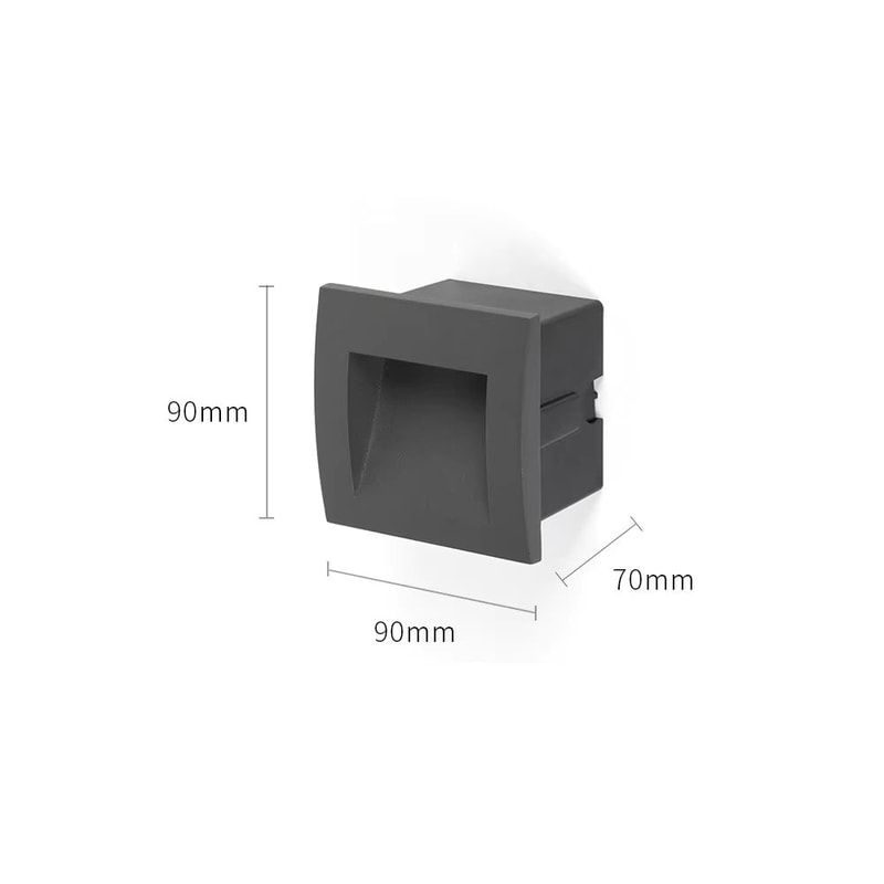 Waterproof Outdoor LED Wall Sconce Stair Light For Garden Balcony Gate IP65 6