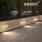 Waterproof Outdoor LED Recessed Stair Step Wall Light 12V110V220V 1