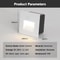 Waterproof Outdoor LED Recessed Stair Step Wall Light 12V110V220V 11