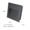 Waterproof Outdoor LED Recessed Stair Wall Lamp For Yard Balcony Terrace 12V110V220V 9