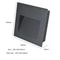 Waterproof Outdoor LED Recessed Stair Wall Lamp For Yard Balcony Terrace 12V110V220V 10