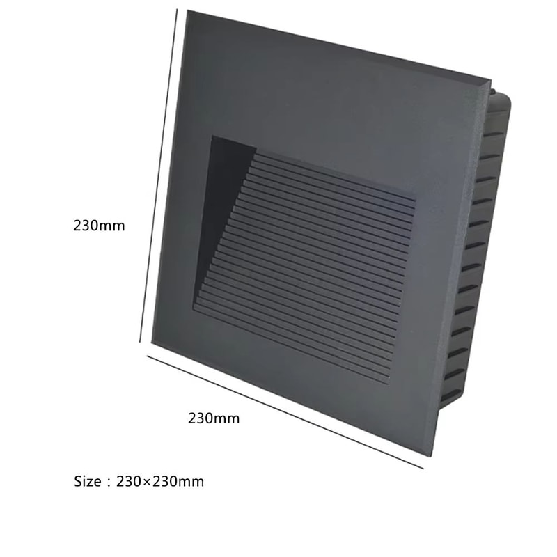 Waterproof Outdoor LED Recessed Stair Wall Lamp For Yard Balcony Terrace 12V110V220V 11
