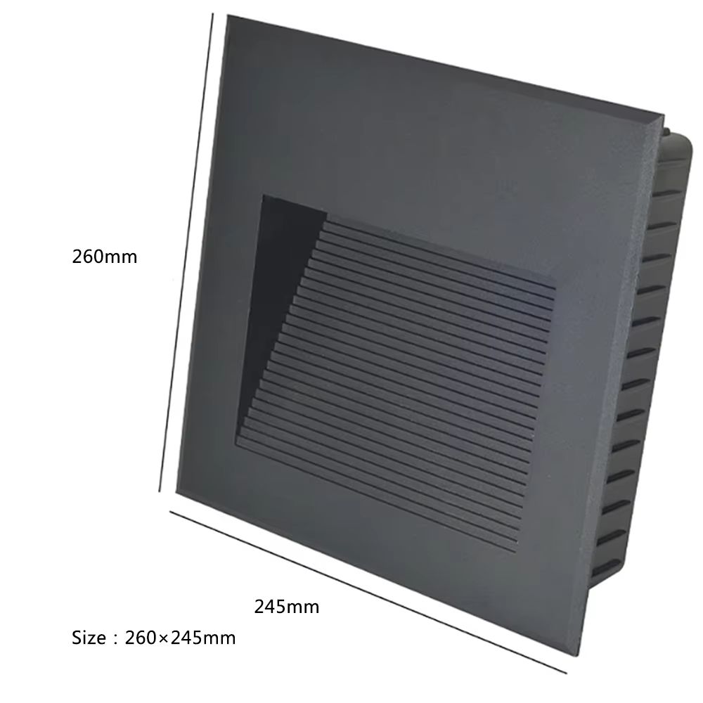Waterproof Outdoor LED Recessed Stair Wall Lamp For Yard Balcony Terrace 12V110V220V 12