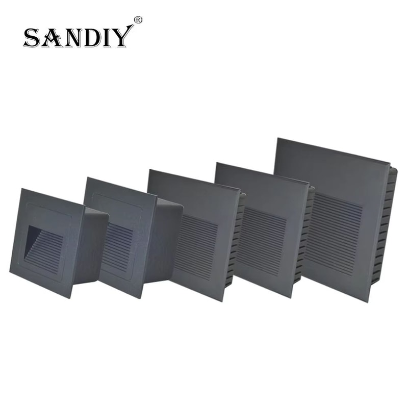 Waterproof Outdoor LED Recessed Stair Wall Lamp For Yard Balcony Terrace 12V110V220V 2