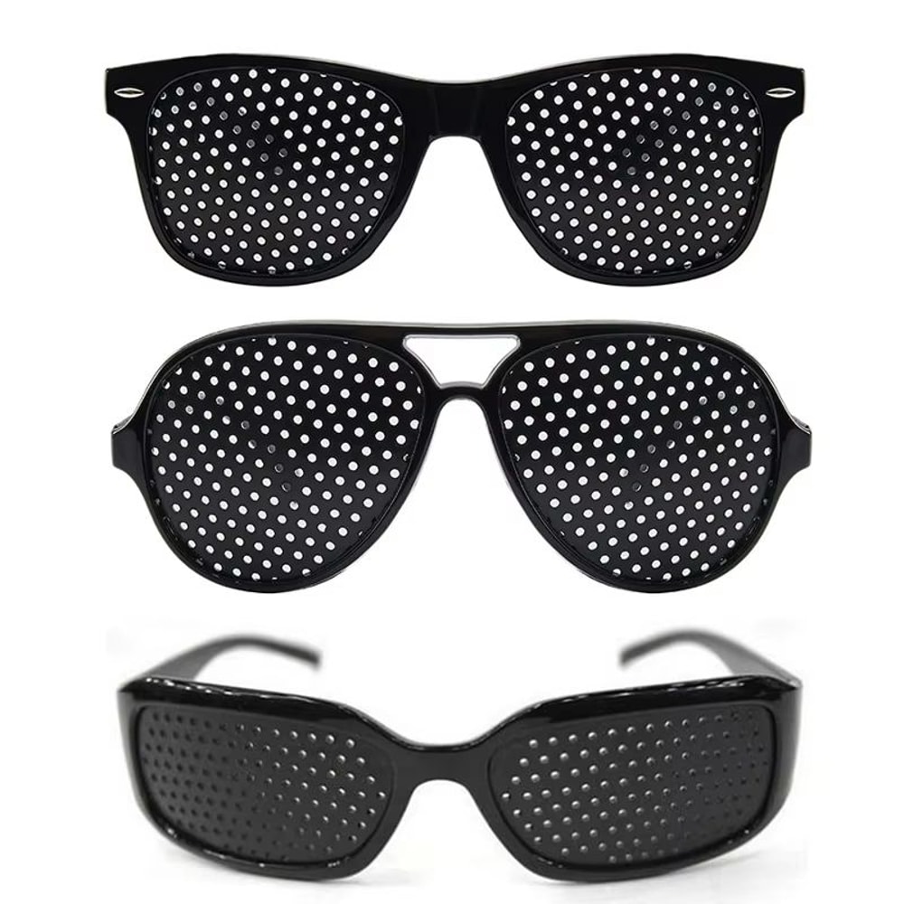 AntiMyopia Pinhole Glasses For Vision Training And Eye Fatigue Relief 0
