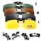 ClipOn FlipUp Polarized Driving And Outdoor Sunglasses 0