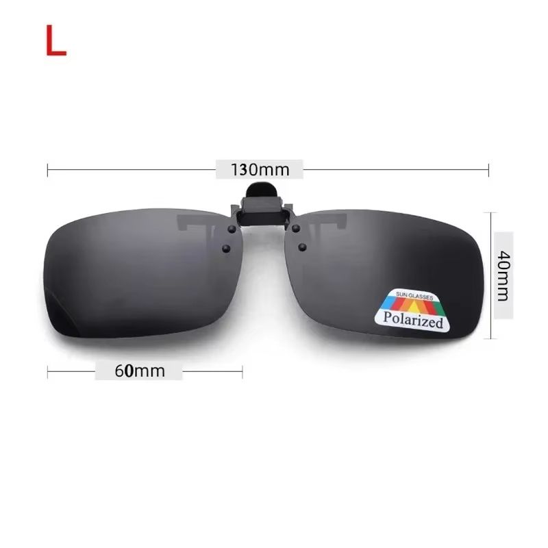 ClipOn FlipUp Polarized Driving And Outdoor Sunglasses 5