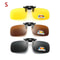 ClipOn FlipUp Polarized Driving And Outdoor Sunglasses 6