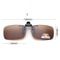 ClipOn FlipUp Polarized Driving And Outdoor Sunglasses 12