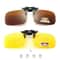 ClipOn FlipUp Polarized Driving And Outdoor Sunglasses 24