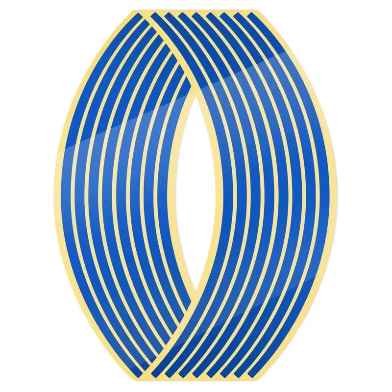 Reflective Motorcycle And Bike Wheel Rim Tape Strips 1718 Inch 9