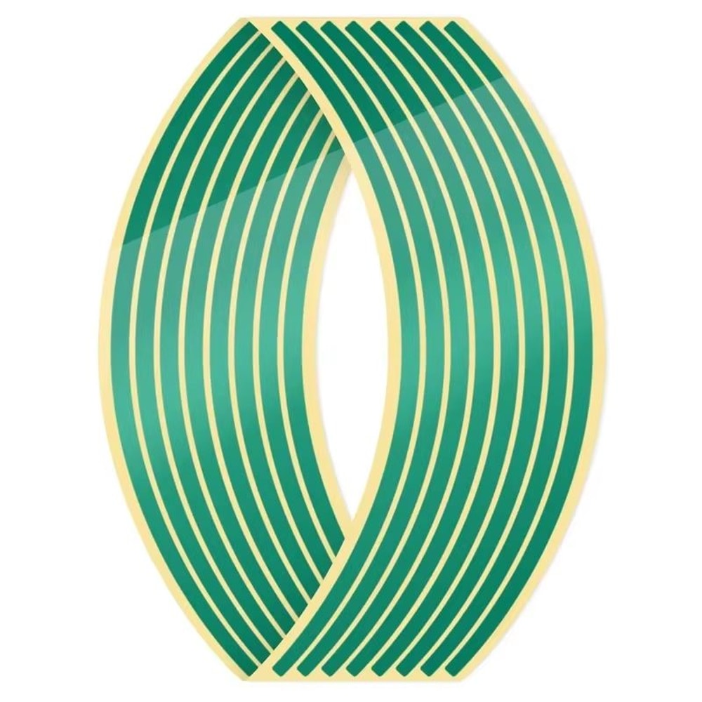 Reflective Motorcycle And Bike Wheel Rim Tape Strips 1718 Inch 10