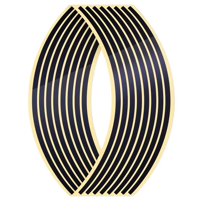 Reflective Motorcycle And Bike Wheel Rim Tape Strips 1718 Inch 11