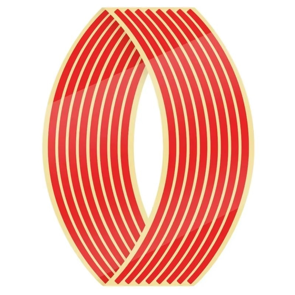 Reflective Motorcycle And Bike Wheel Rim Tape Strips 1718 Inch 6