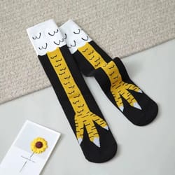 funny chicken paw over-knee socks for girls (1/2/3 pieces)