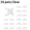 Transparent Silicone Adhesive Nose Pads For Glasses 1020 Pcs 5