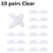 Transparent Silicone Adhesive Nose Pads For Glasses 1020 Pcs 5