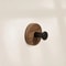 Walnut Wood Adhesive Door Hook Rack NoDrill Wooden Hanger For Home 4