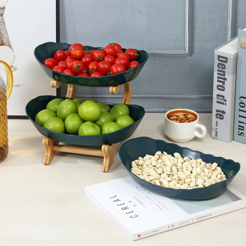 Modern MultiLayer Fruit And Snack Serving Plate For Home 2