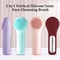Rechargeable Sonic Waterproof Facial Cleansing Brush For Deep Clean Skin 5