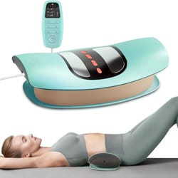 multifunctional lumbar traction waist massager with vibration and airbag support
