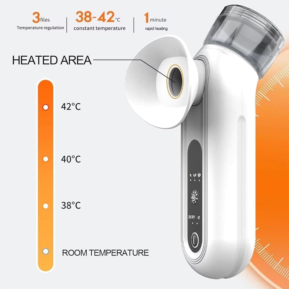 Portable Heated Nano Mist Eye Sprayer For Eye And Face Moisturizing 1
