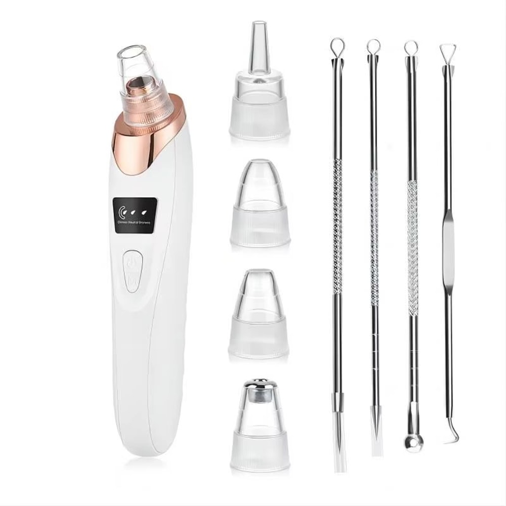 Electric Blackhead Remover Vacuum Pore Cleaner For Acne And Deep Facial Extraction 0
