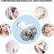 Cordless Electric Scalp Massager For Hair Growth Deep Clean Stress Relief 3